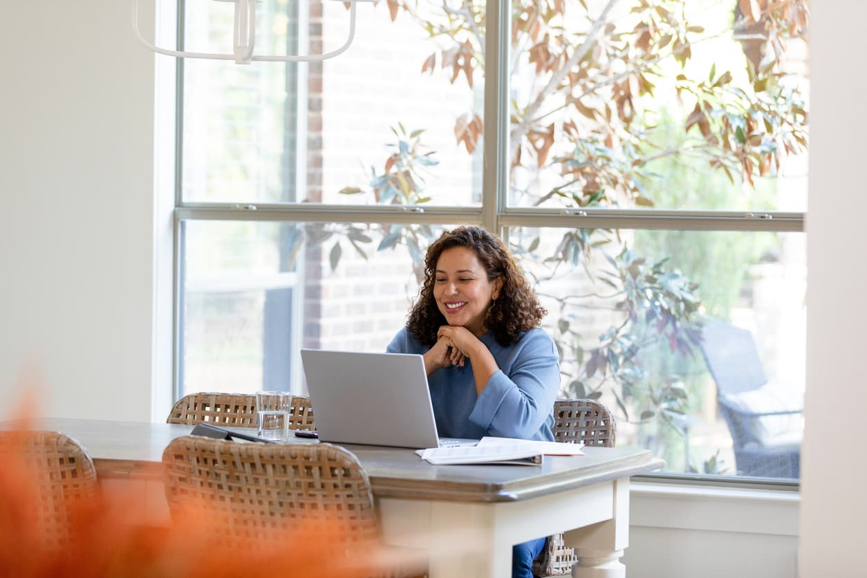 Adult patient in a calm, professional therapy setting
